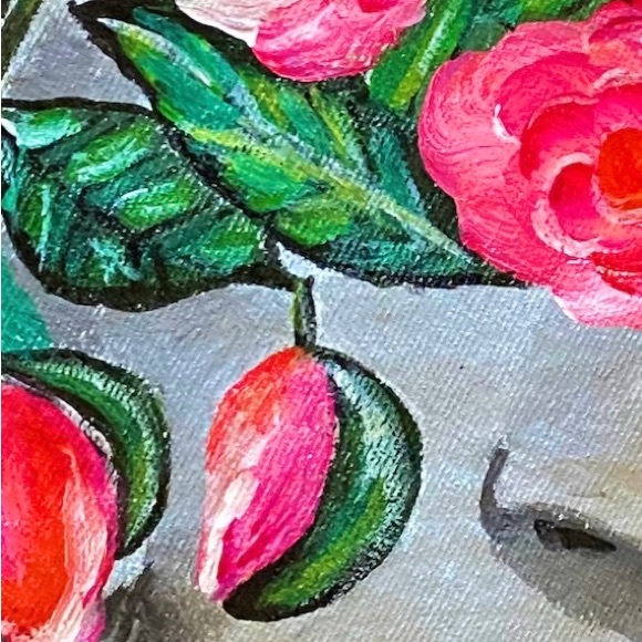 Frida Kahlo Hand Painted Denim Jacket - Picture 6 of 10